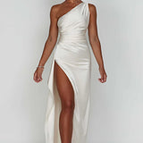One-Shoulder Maxi Dress