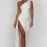 One-Shoulder Maxi Dress