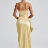 One-Shoulder Maxi Dress