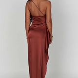 One-Shoulder Maxi Dress