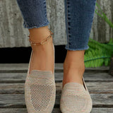 Orthopedic Knit Slip-On Flats