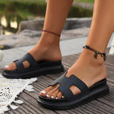 Orthopedic Platform Slide Sandals