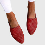 Woven Orthopaedic Slingback Flats