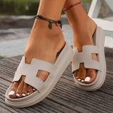 Orthopedic Platform Slide Sandals