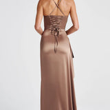 Twist Cowl Maxi Dress