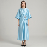 Ubelia Luxe Satin Maxi Dress