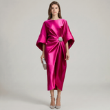 Ubelia Luxe Satin Maxi Dress