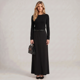 Wide Leg Maxi Skirt