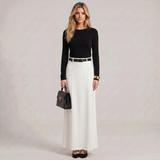 Wide Leg Maxi Skirt
