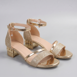 Alison Embellished Ankle Strap Sandal