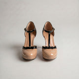 Oriah T Bar Platform High Heel