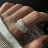 Textured Multi-Layer Adjustable Ring