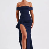 Off-The-Shoulder Maxi Dress