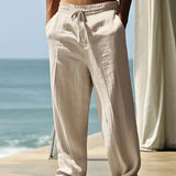 Relaxed Fit Drawstring Trousers