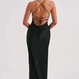 Open Back Maxi Dress
