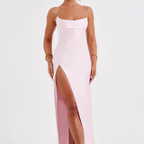 Open Back Maxi Dress