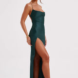 Open Back Maxi Dress
