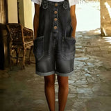 Denim Short Dungarees