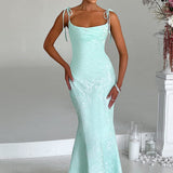Cowl Neck Maxi Dress