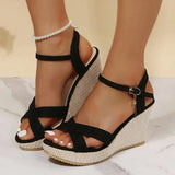 Ankle Strap Wedge Sandals