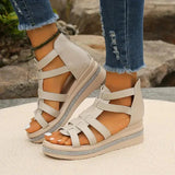 Platform Gladiator Wedges