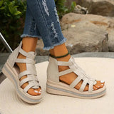 Platform Gladiator Wedges