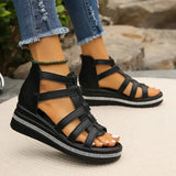 Platform Gladiator Wedges