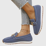 Orthopedic Buckled Loafers